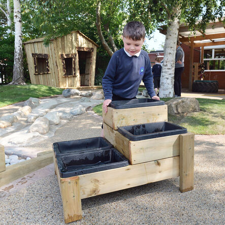 Messy Play Tub Tower  hi\-res